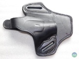 New leather pancake holster for revolvers