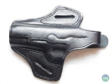 New leather pancake holster fits browning Hi Power