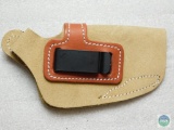New leather IWB holster fits ruger sp101 & similar