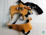 New Leather Shoulder Holster fits 4