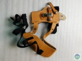 New Leather Shoulder Holster fits 4