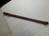 Brownell Leather Rifle Sling with Clips