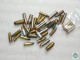Approx 30 Mixed Rounds Ammo 22 LR, 357, 9mm, 38 SPCl