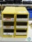 Lot 2 Metal Bins with 3 Slide Drawers for Parts