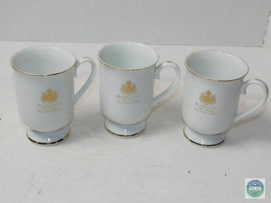 Lot of 3 Gevalia Caf? Coffee Cups