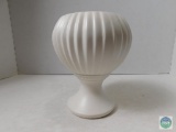 McCoy Floraline Pottery Planter Vase Ivory 407