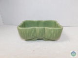 Upco 104-6 Pottery Dish Planter Bowl Green
