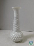 E.O. Brody Co Milk Glass Hobnail Vase