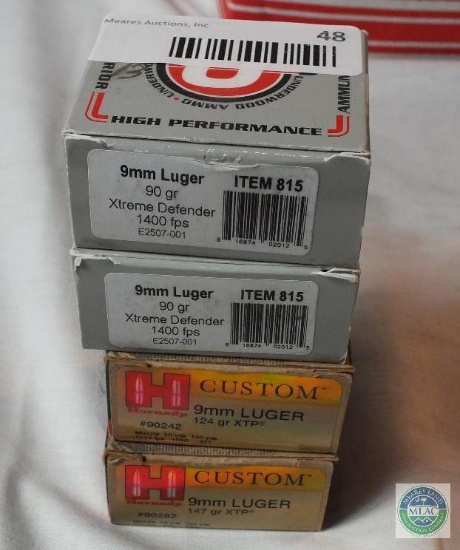 Underwood 9mm & Hornady 9mm ammunition