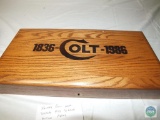Factory Colt Wood Display Case