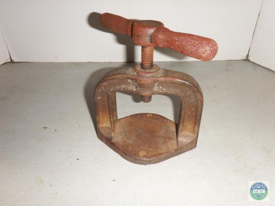 Vintage Table top Screw Press Vise