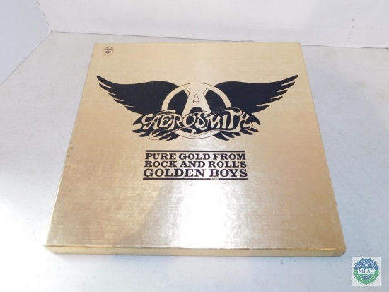 Aerosmith Pure Gold Album Set Vinyl Record
