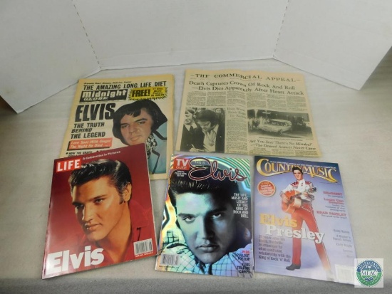 Memphis TN Elvis Presley Death Newspaper August 1977