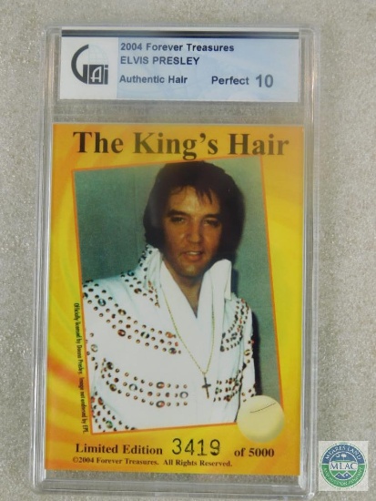 Elvis Presley The King's Authentic Hair