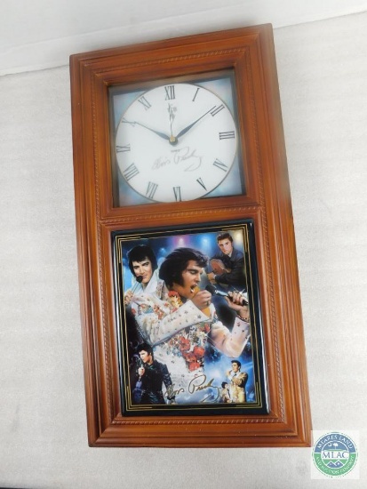 New Elvis Presley For All Time Wall Clock Bradford