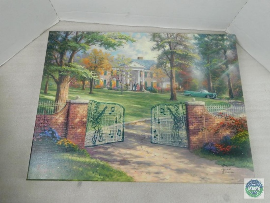 Thomas Kinkade Graceland 18" x 24" Print Authenticity