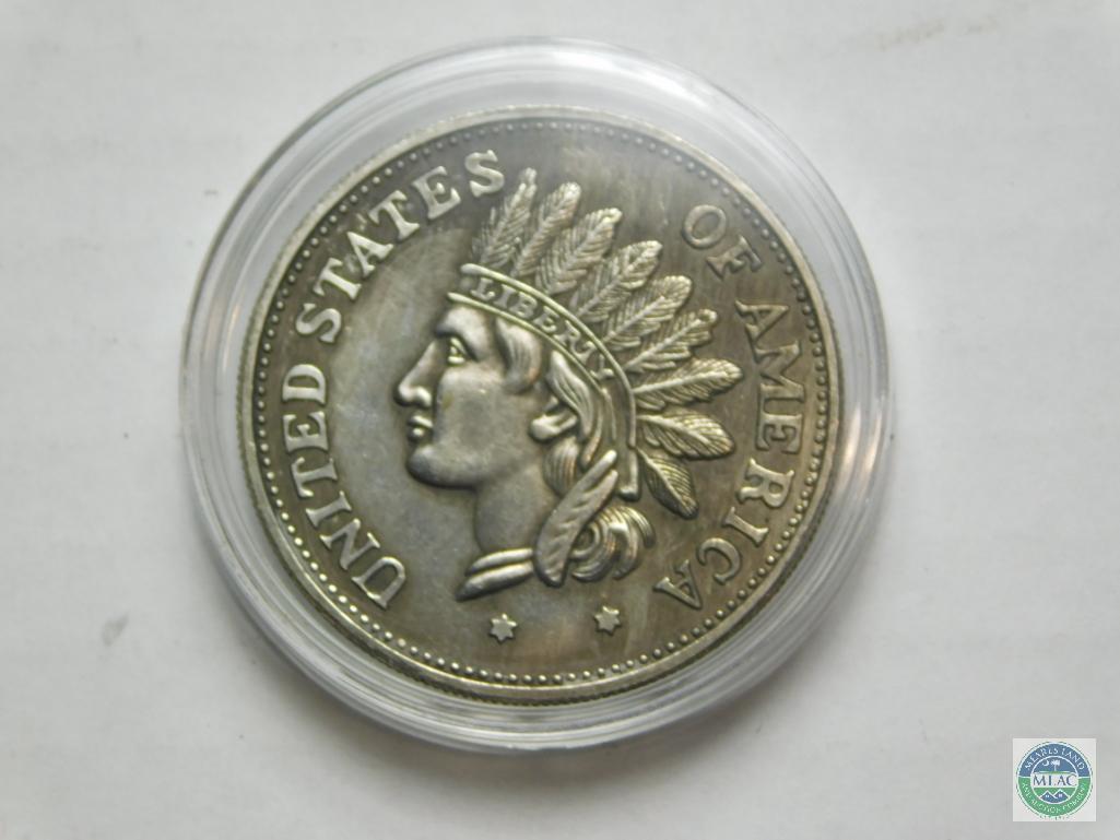 1851 US One Dollar Coin Indian Head Liberty Proxibid