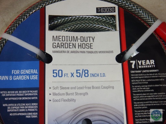 Medium Duty 50' Water Garden Hose New