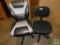 Lot of 2 Office Computer Desk Chairs