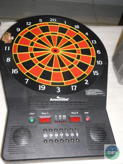 Lot Exercise Tampoline Dart Board & Horseshoes