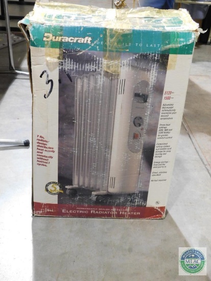 Duracraft Electric Radiator Heater in the box