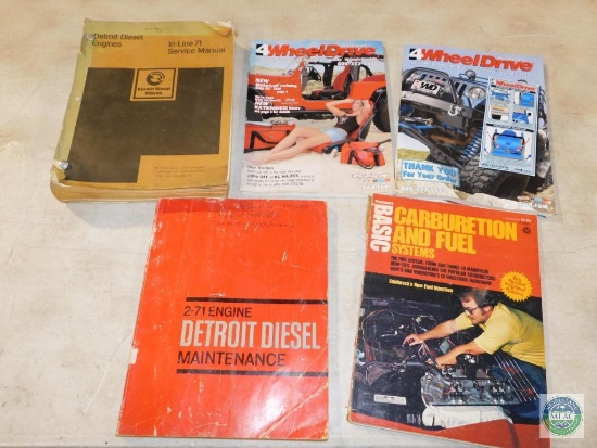 Lot Diesel Maintenance Manuals & Wheel Drive Magazines