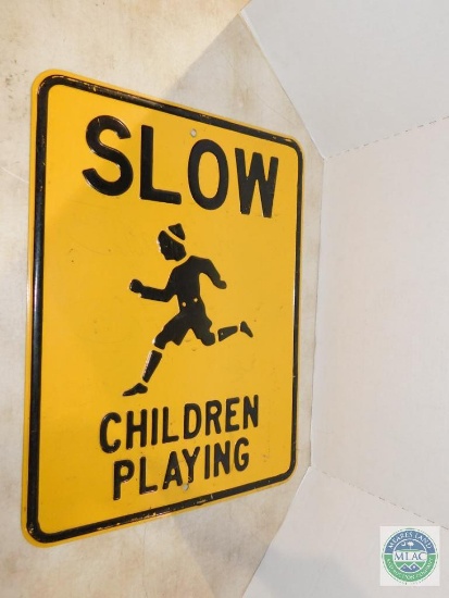 Slow Children At Play Road Sign