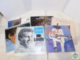 Lot Vintage LP Records Conway, Aquarius, Bobby Vinton +