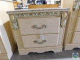 Ashley Furniture 2 Drawer Nighstand Table