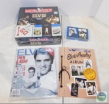 Lot Elvis items Monopoly Cards & Books!