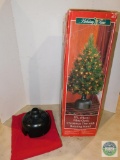 3' Fiber Optic Christmas Tree Stand & Skirt