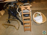 Lot Handicap Toliet & Walker & Baskets