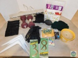 Lot Harley Gloves, Light, Candles, and Misc Items
