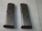 2 Factory Stainless Ruger 1911 Magazines, .45 ACP