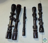 Assortment of Bushnell, Simmons, and All-Pro scopes