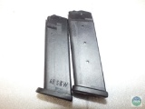 HK USP 40 Smith & Wesson 13 round and Glock 10 mm 15 round Magazines