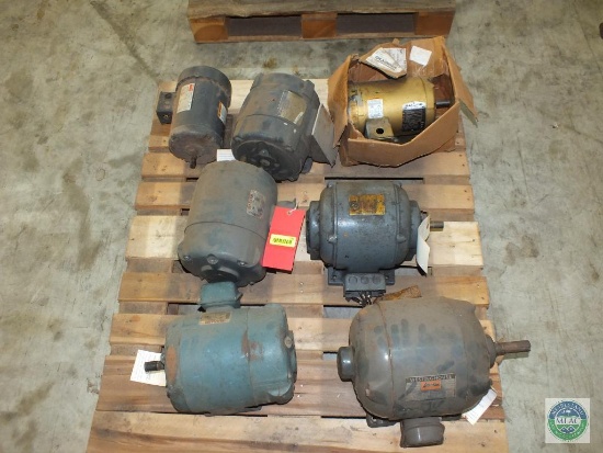 Lot of 7 Electric Motors