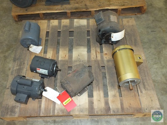 Lot of 6 Electric Motors
