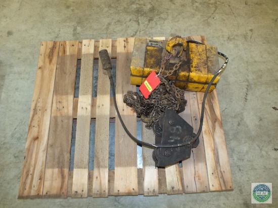 2 Ton Wright Way Electric Hoist & Trolley