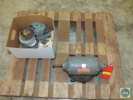 Dayton 8" Bench Grinder + Extra Wheels