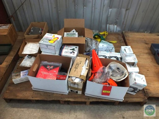 Lot of Safety Gear - Ear Plugs Respirators etc.