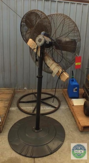 Lot of 2 Pedestal Fans