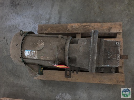 Marathon Electric motor with Gearbox