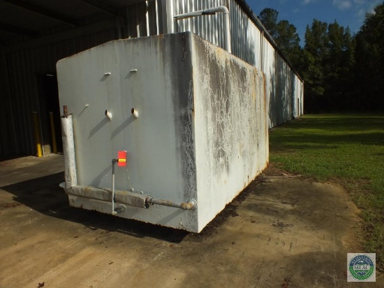2500 Gallon Stainless Steel Dairy Tank