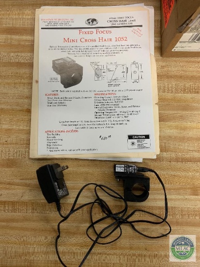 Fixed Focus Mini Cross Hair Laser #1052