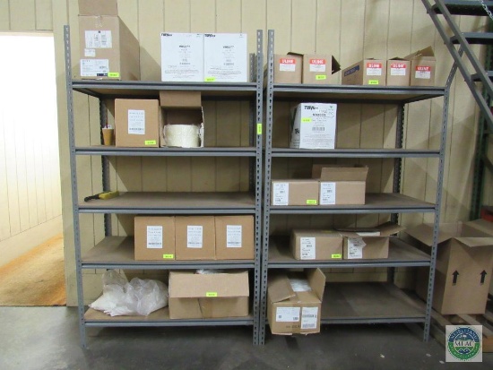 Group of (2) shelf units - adjustable shelves