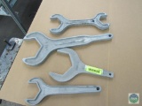 ALFA LAVAL tri-clover wrench set (3 pcs) and G&H Products tri-clover dual wrench