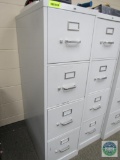 HON four-drawer filing cabinet - no contents