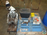 Lot 2 Diaphragm Air Pumps and Extra Parts.