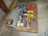 Lot Tap & Dies Files Parts Cabinet